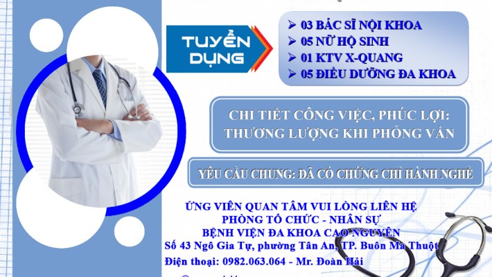 TUYỂN DỤNG NHÂN SỰ THÁNG 09 NĂM 2024